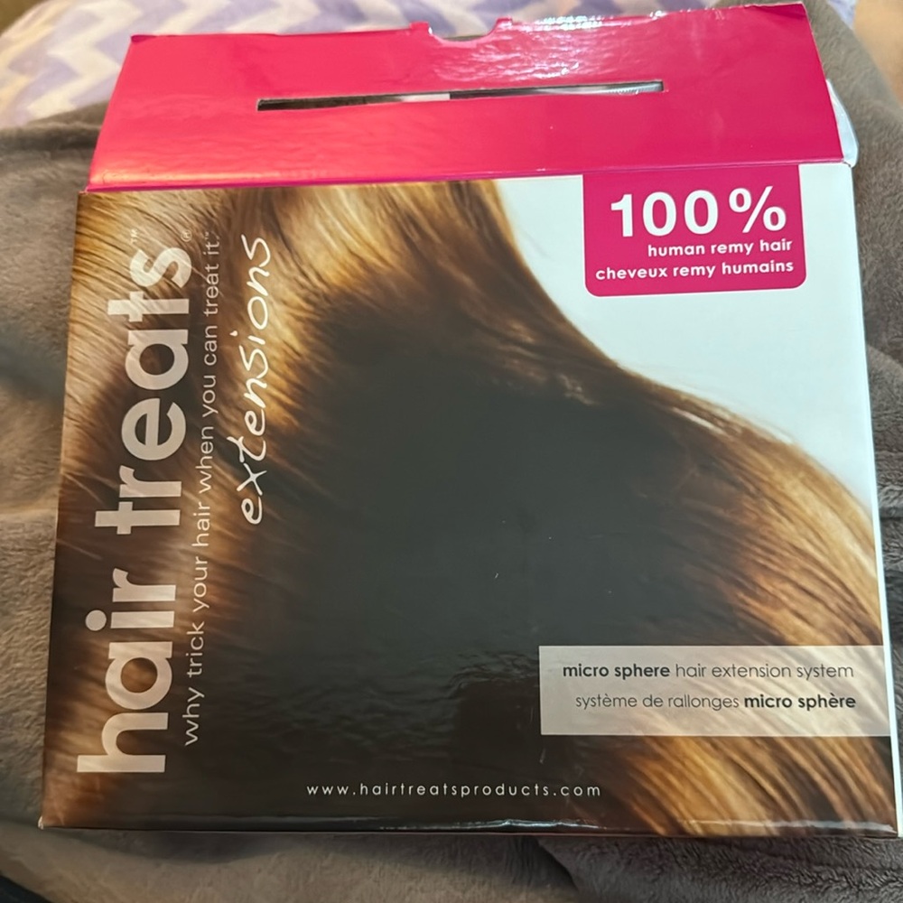 HAIR TREATS EXTENSIONS  TRY-ME KIT.   NWOT